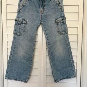 Old Navy Kids Blue Cargo Jeans